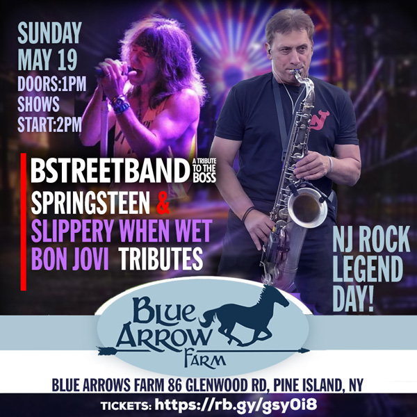 Sun. May 19  –  Blue Arrows Farm Concerts, Pine Island, NY